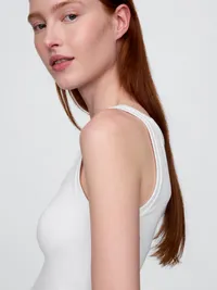 Modern Tank Top - Fresh white — view 4