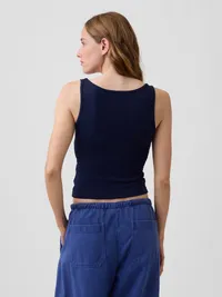 Modern Tank Top - Navy blue — view 2