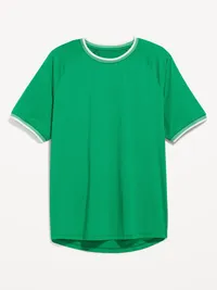 Modern Tech Ringer T-Shirt - Green Mangrove — view 4