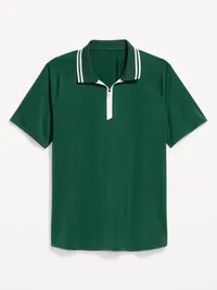 Modern Tech Zip Polo - Plant Life — view 4