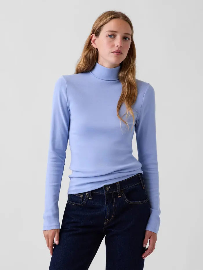 Modern Turtleneck - Airstream blue