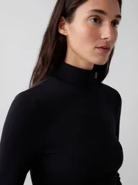 Modern Turtleneck - Black — view 4