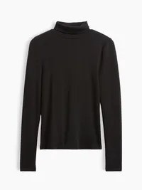 Modern Turtleneck - Black — view 5