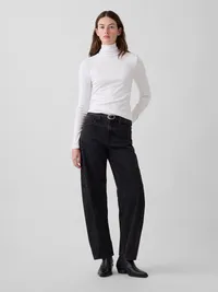 Modern Turtleneck - Fresh white — view 2