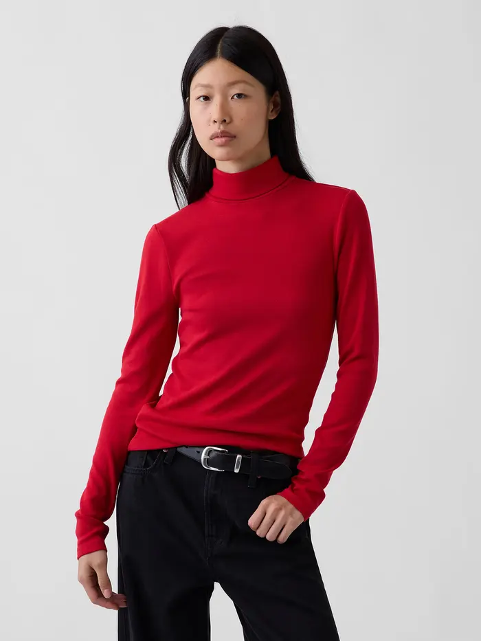Modern Turtleneck - Modern red