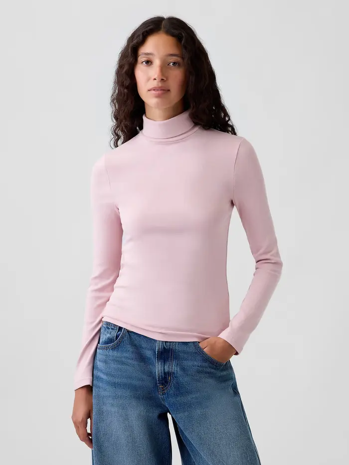 Modern Turtleneck - Primitive pink