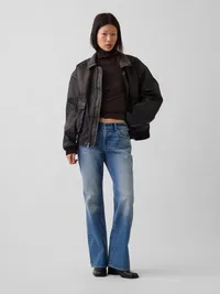 Modern Turtleneck - Terra brown — view 2