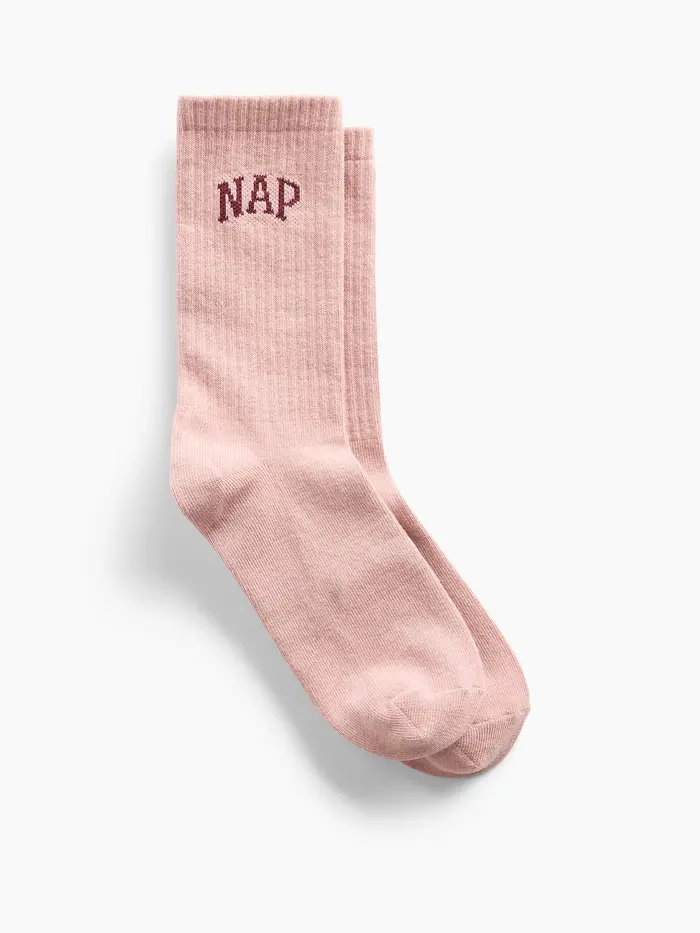 NAP Logo Crew Socks - Primitive pink
