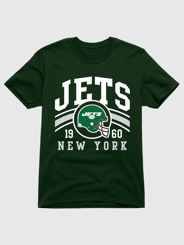 NFL Classic Stripe Graphic Tee - Jets
