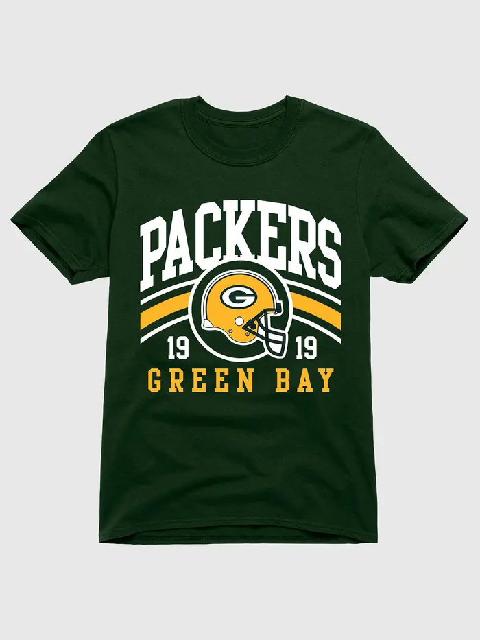 NFL Classic Stripe Graphic Tee - Packers