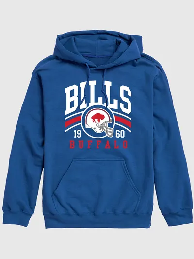 NFL Classic Stripe Pullover Hoodie - Bills