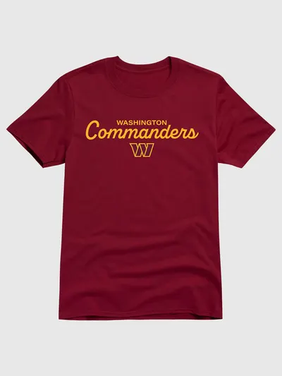 NFL Signature Script Graphic T-Shirt - Commanders