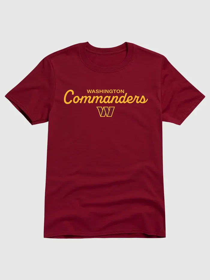 NFL Signature Script Graphic T-Shirt - Commanders