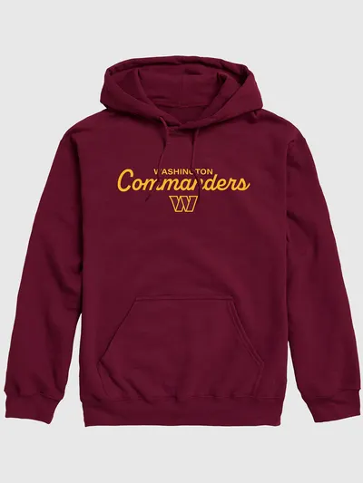 NFL Signature Script Pullover Hoodie - Commanders