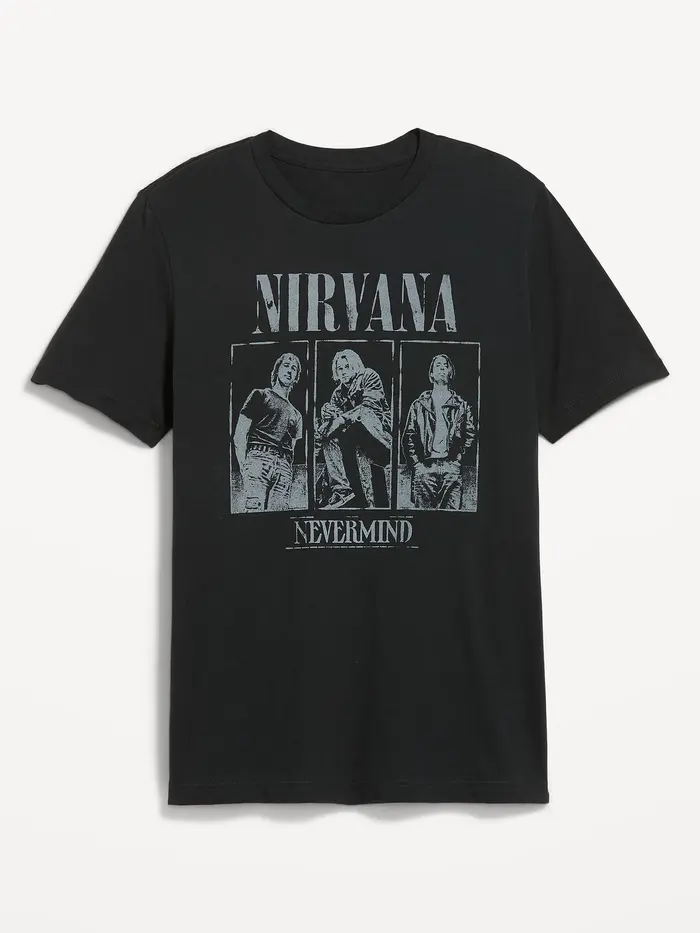 Nirvana™ T-Shirt - Black Spark
