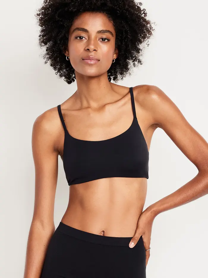 No-Show Bralette - Black Jack
