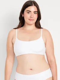 No-Show Bralette - White Lilies — view 5