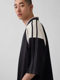 OuiGap Oversized Logo Jersey - black — view 4