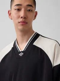 OuiGap Oversized Logo Jersey - black — view 5