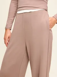 Oversized Bounce Lite Bubble Joggers - Mocha — view 4