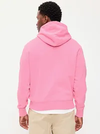 Oversized Essential Popover Hoodie - Hydrangea Pink — view 2
