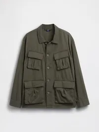 Oversized Field Jacket - Surplus green — view 5
