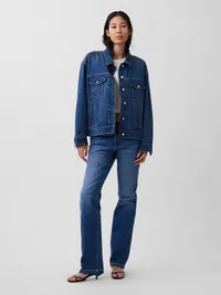 Oversized Icon Denim Jacket - Medium wash — view 5