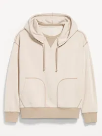 Oversized Pullover Hoodie - Wish Bone — view 4