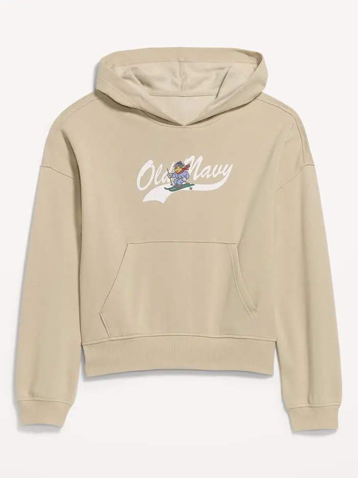Oversized Pullover Logo Hoodie Sweatshirt - A Stone's Throw
