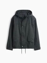 Oversized Utility Jacket - Tweed green — view 5