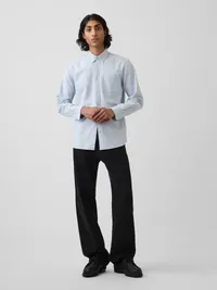 Oxford Button-Down Shirt - Light blue — view 3