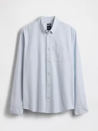 Oxford Button-Down Shirt - Light blue — view 5