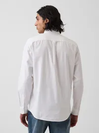 Oxford Button-Down Shirt - White — view 3