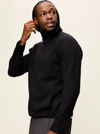Performance Pullover Hoodie - Black Jack — view 3