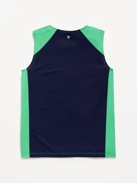 Performance Tank Top for Boys - Chrysolite — view 2