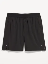 Performance Vent Run Shorts -- 7-inch inseam - Black Jack — view 4