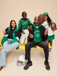 Philadelphia Eagles Oversized Pullover Hoodie for Boys - Philadelphia Eagles — view 3