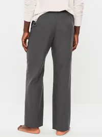 Poplin Pajama Pant - Charcoal — view 2