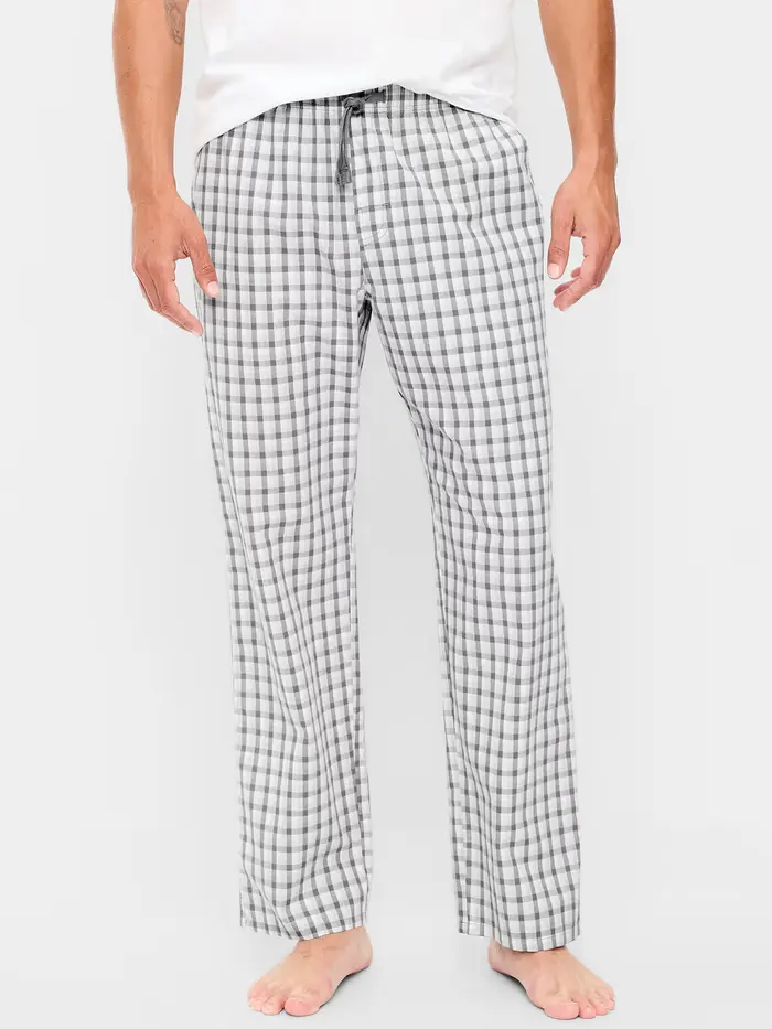 Poplin Pajama Pant - Cinderblock