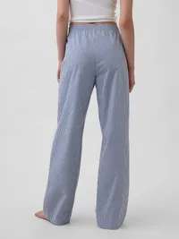 Poplin PJ Pants - Navy blue gingham — view 4