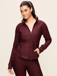 PowerSoft Full-Zip Fitted Jacket - Grand Canyon — view 5