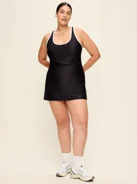 PowerSoft Keyhole Athletic Dress - Black Jack — view 5