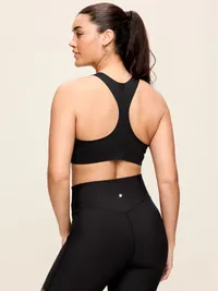 PowerSoft Molded Racerback Bra - Black Jack — view 4