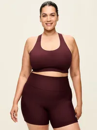 PowerSoft Molded Racerback Bra - Grand Canyon — view 4