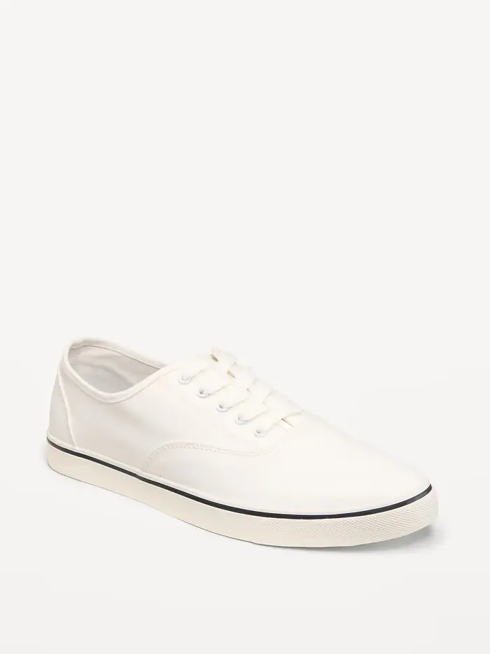 Prep Sneakers for Men - Solid White
