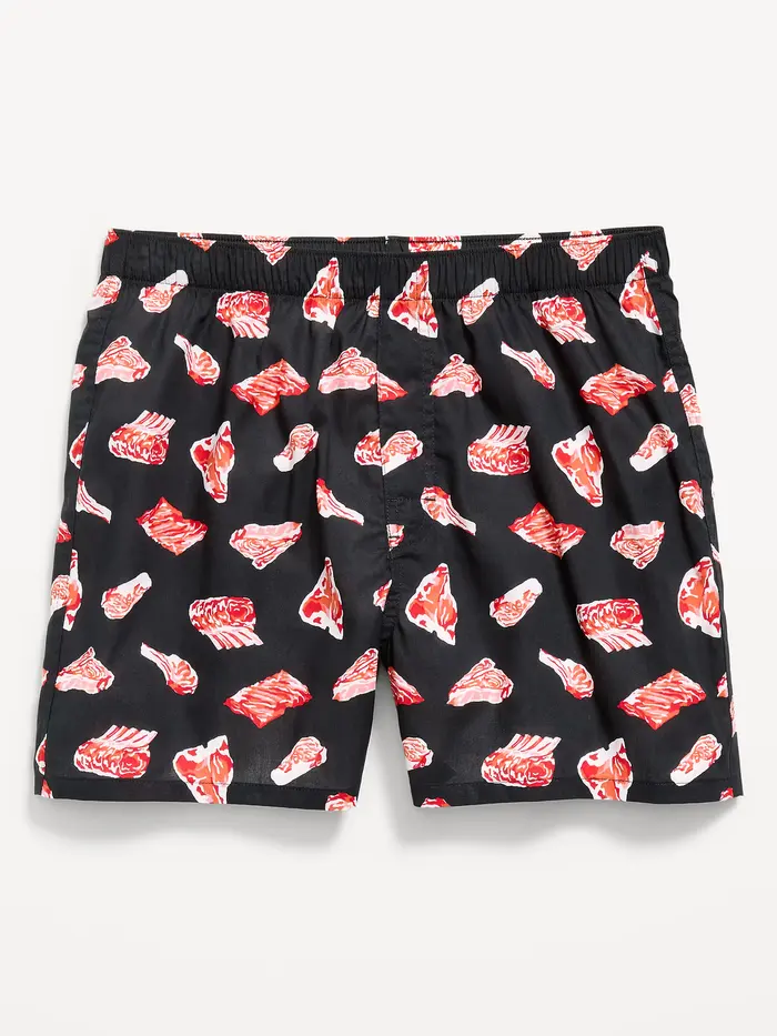 Printed Boxer Shorts - All Beef