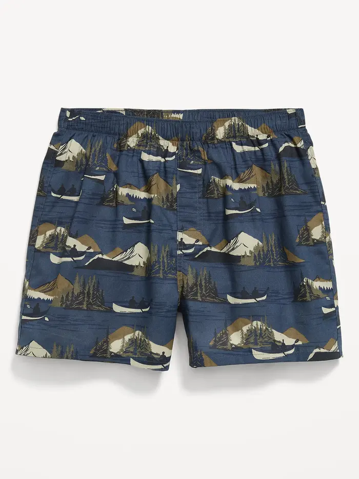 Printed Boxer Shorts - Landscape