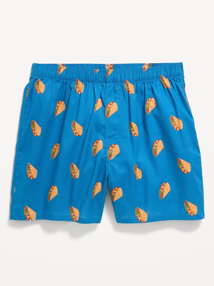 Printed Boxer Shorts - Taco