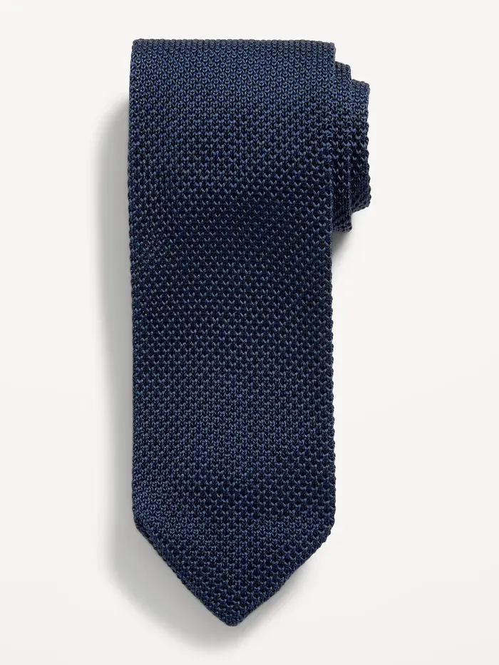 Printed Necktie for Men - Arctic Depth