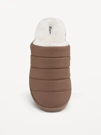 Puff Slide Slippers for Men - Saddle Brown — view 2